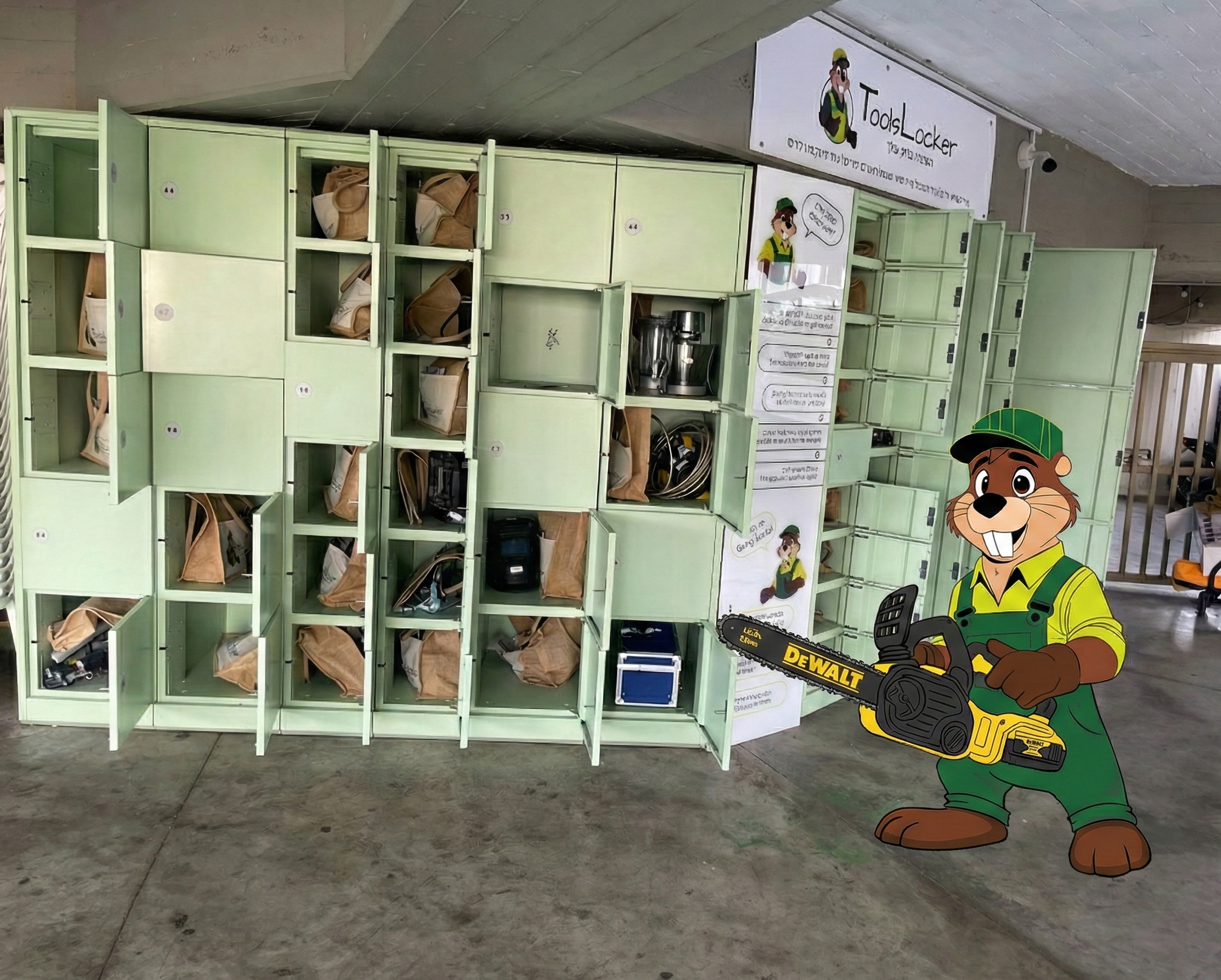 בוני - המסקוט של ToolsLocker